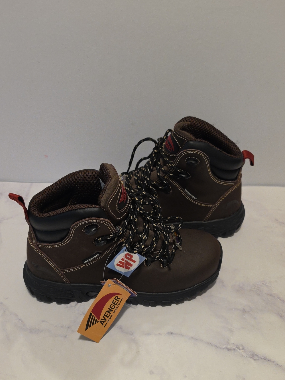 Avenger Brown Work Boots - Steel Toe Brand New
